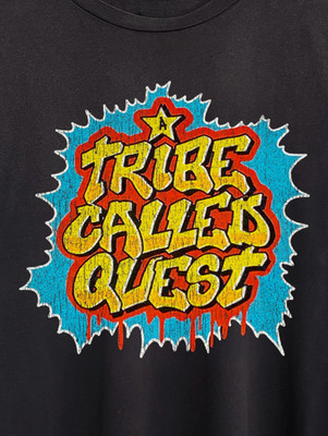 Rare Tribe Called Quest Aged T-Shirt Black XL