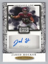 Jared Hocker 2021 SAGE Premier Draft Autographs Black Texas A&M Aggies