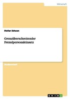 GrenzüBerschreitender Fremdpersonaleinsatz Stefan Schoon