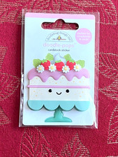 STRAWBERRY SHORTCAKE DOODLEBUG DOODLE-POPS 3D STICKERS - FREE SHIPPING