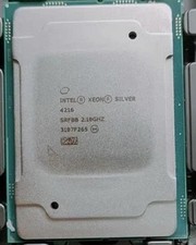 Intel Xeon Silver 4216 2.1GHz 16Core 22MB SRFBB LGA3647 100W CPU Processor