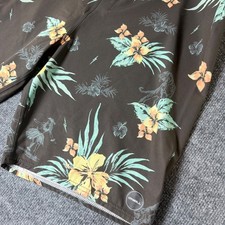 O'Neill Hyperfreak Floral Board Shorts Men's Size 36 Hula Surfer Print