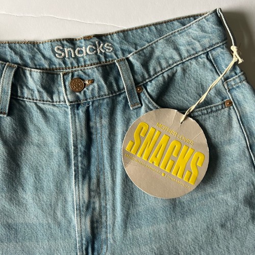 MOTHER SNACKS! Straight leg jeans New High rise light wash 90s Jean NWT 29 - Picture 8 of 13
