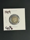 1909 Barber Dime 90% Silver
