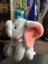 Dumbo Elephant 8" Plush Stuffed Animal Toy VINTAGE Disneyland: Walt Disney World