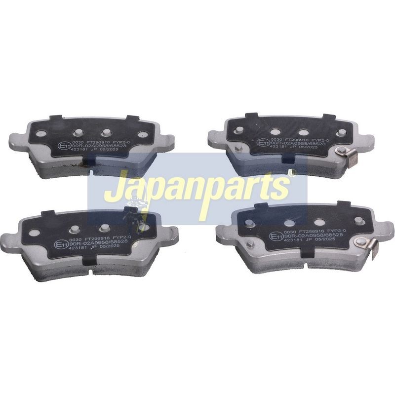Plaquettes de frein JAPANPARTS PP-0030AF pour l'entretien de Chery
