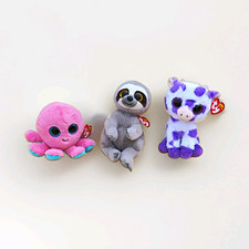 Ty Beanie Boos Plush Lot with original hang tags