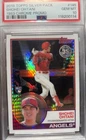 2018 Topps Chrome Silver Pack  Shohei Ohtani 1983 Chrome Promo Psa 10