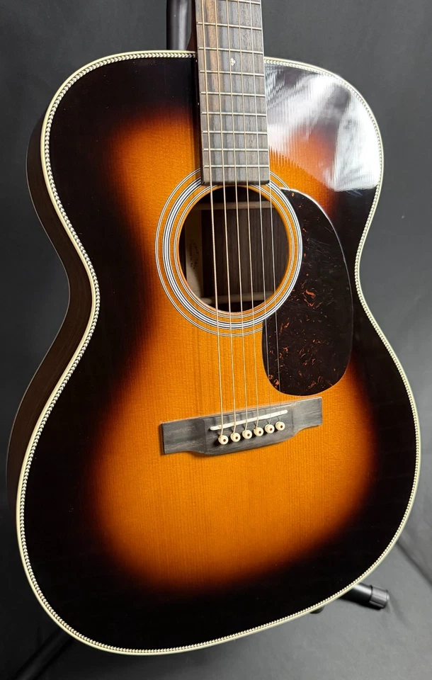 Martin 000-28 1935 Sunburst Auditorium Акустическая Гитара Sunburst с Чехлом - Изображение 3 из 4