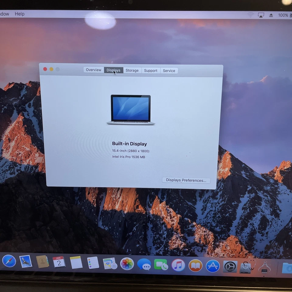 Apple MacBook Pro 15" Retina i7 2.5GHz 16GB RAM 500GB SSD A1398, photo 3 of 5