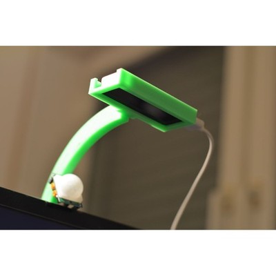 Leap motion holder headmounted 3d Printed