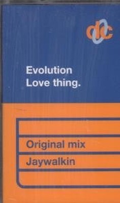 Evolution (90's Group) Love Thing cassette UK Deconstruction 1993 includes