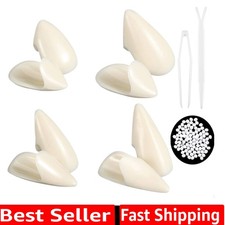 Set of 8 Vampire Fangs for Cosplay - Versatile Sizes  Easy Installation