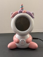Sharp Ready 2 Wake Unicorn Sleep Trainer Kids Digital Alarm Clock Projector