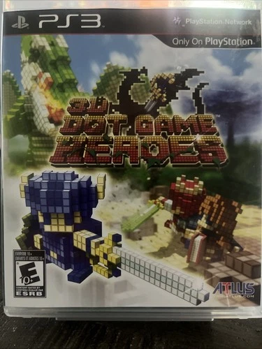 3D Dot Game Heroes PS3 PlayStation 3 Complete CIB