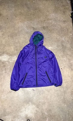 Vintage 90s Helly Hansen Purple Full Zip Windbreaker Jacket