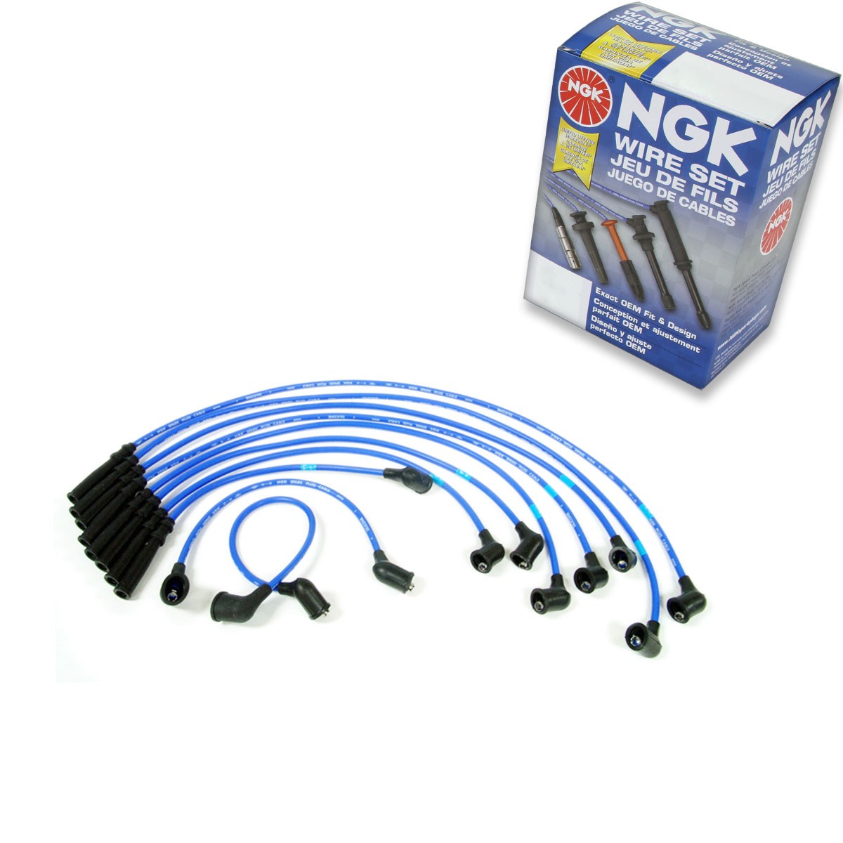 1 pc NGK Spark Plug Wire Set for 1979-1983 Nissan 200SX 2.0L 2.2L L4 - ca