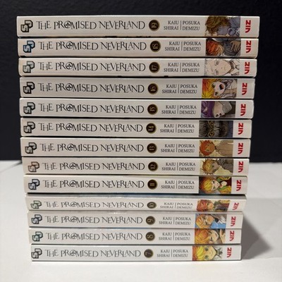 The Promised Neverland By Kaiu Shirai English Volumes 7-19