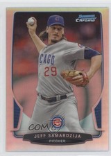 2013 Bowman Chrome Refractor Jeff Samardzija #65 c6h