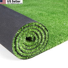 GRASS EXPRESS Artificial Grass Turf, 10ft x x 100 ft , Green