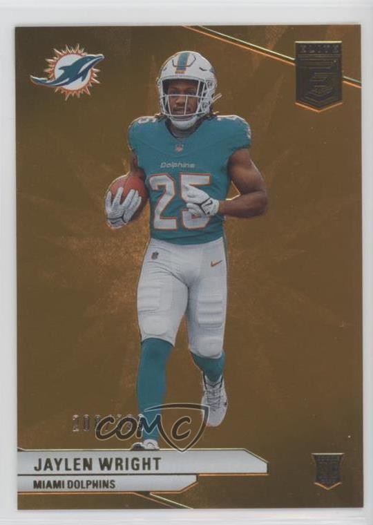 2024 Panini Donruss Elite Rookies Orange 208/399 Jaylen Wright #114 s5j