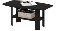 Simple Design Coffee Table, Espresso