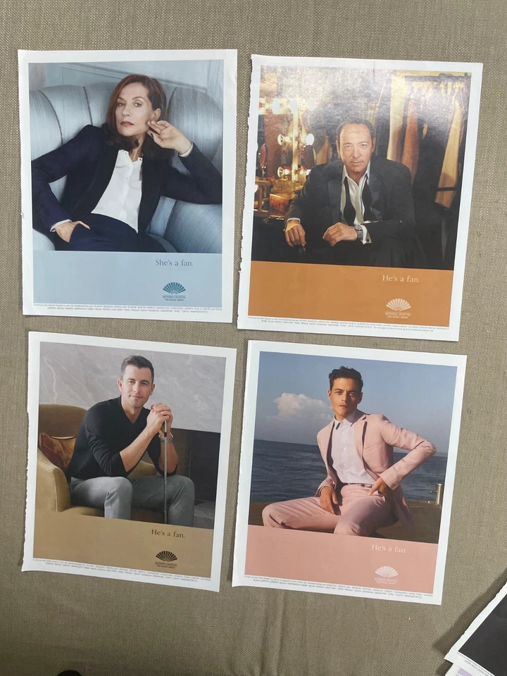 Mandarin Oriental Hotel Magazine Advertisement lot of 25 Ads 2000s Celebrities o - Image 4 of 4