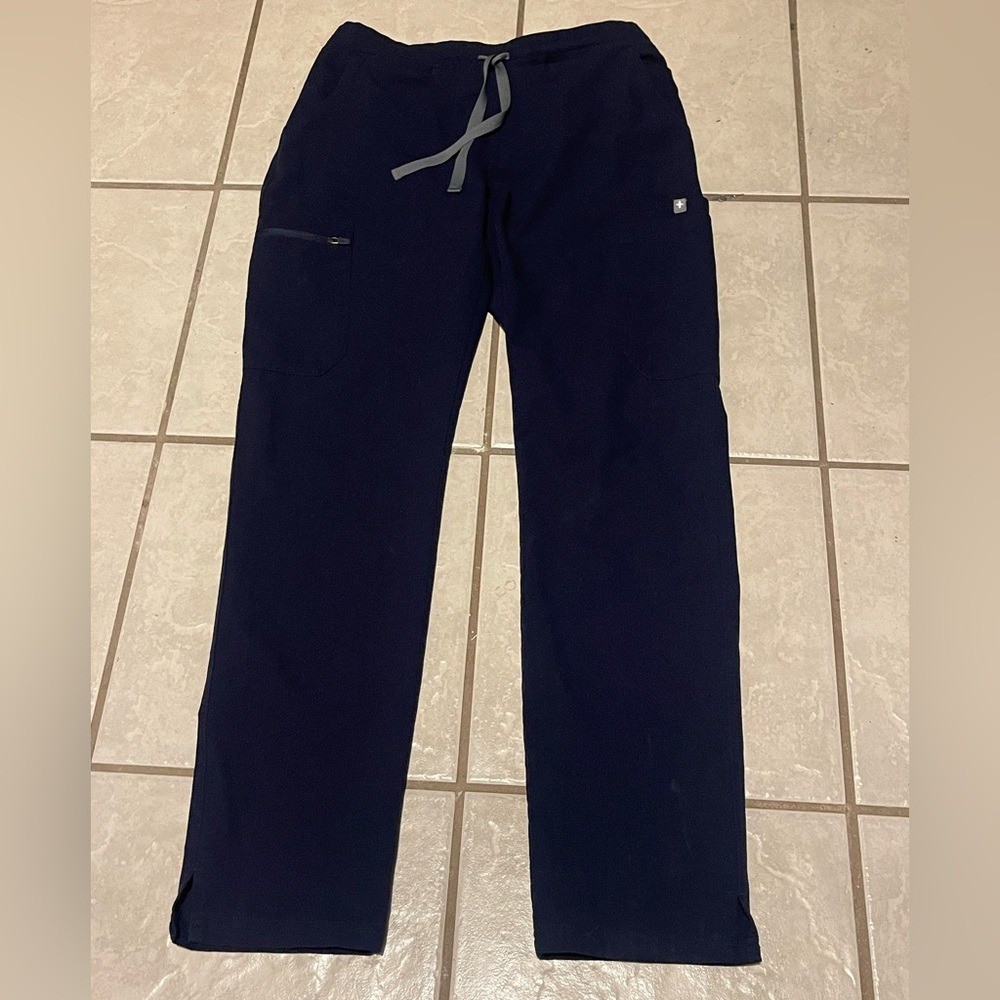 Figs Women's Dark Blue Scrub Pants Size Small