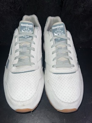 Reebok Classic Harmon Run Women s Gray Suede Sneakers Size 10
