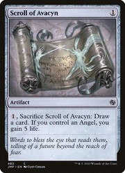 Scroll of Avacyn #483 Jumpstart MTG