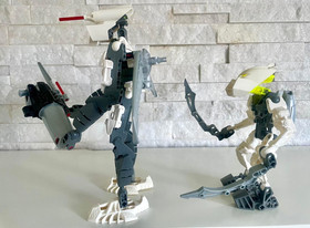 Bionicle Phantoka:  8685 & 8945  w/Zamors . Complete .