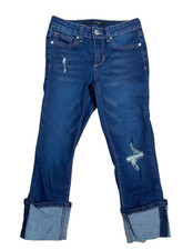 JOE'S Kids Distressed Cuffed Hem Jeans Girls' size 8