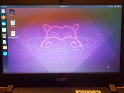 Ubuntu 21.04 x64 Bootable on 16G USB Stick!