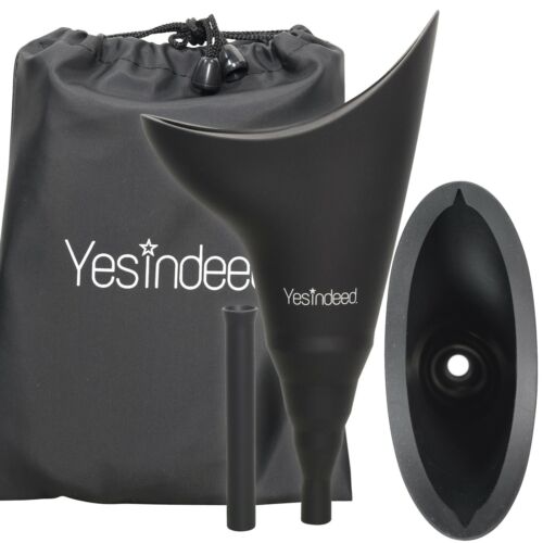 The Original YESINDEED Female Urination Device Silicone (Black) - Picture 1 of 2