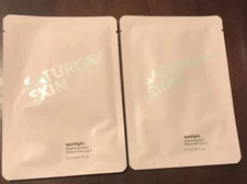 2X Saturday Skin Spotlight Brightening Mask .84oz/25ml Each New