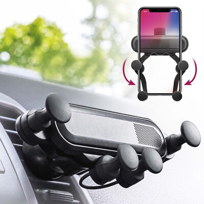 Handy Halterung Auto Halter Lüftung passend für Apple iPhone 17 16 15 14 13 12