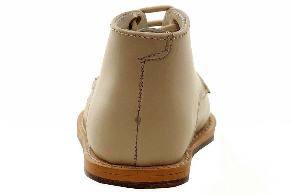 Josmo Infant/Toddler Kids Boy's-Girl's First Walker Oxfords Beige - Image 4 of 4