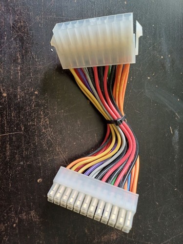 Netzteil Strom Kabel Adapter 20pin Stecker auf 24pin Buchse für Mainboard PC