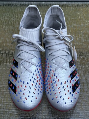 Adidas Predator Freak.2 FG Demonskin Gray Red Football Soccer