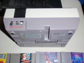 Nintendo NES System w/10 Games Mario 3 Metal Gear Blaster Master Tetris More