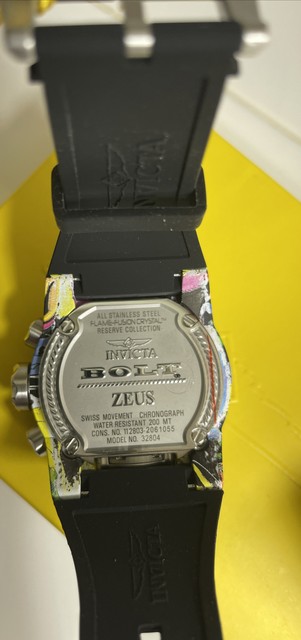 Invicta Reserve Bolt Zeus Gray Men's 