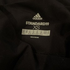 adidas standard19 warmup pants Xs Black