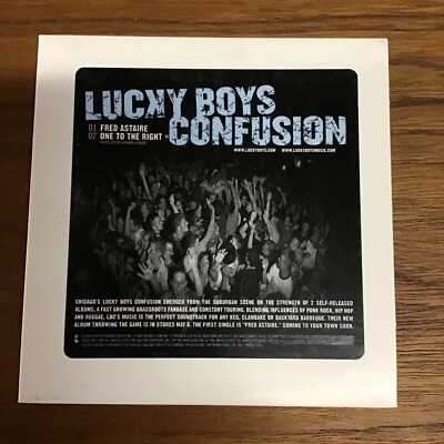 Lucky Boys Confusion (Promo CD, 2001, Elektra) C8 UK
