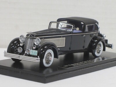 Duesenberg SJ Town Car 1937 R.Bauer schwarz NEU Esval EMUS43004B 1:43 limitiert
