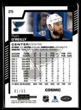 2020-21 O-Pee-Chee Platinum Cosmic Ryan O'Reilly 01/65 #25 BV001