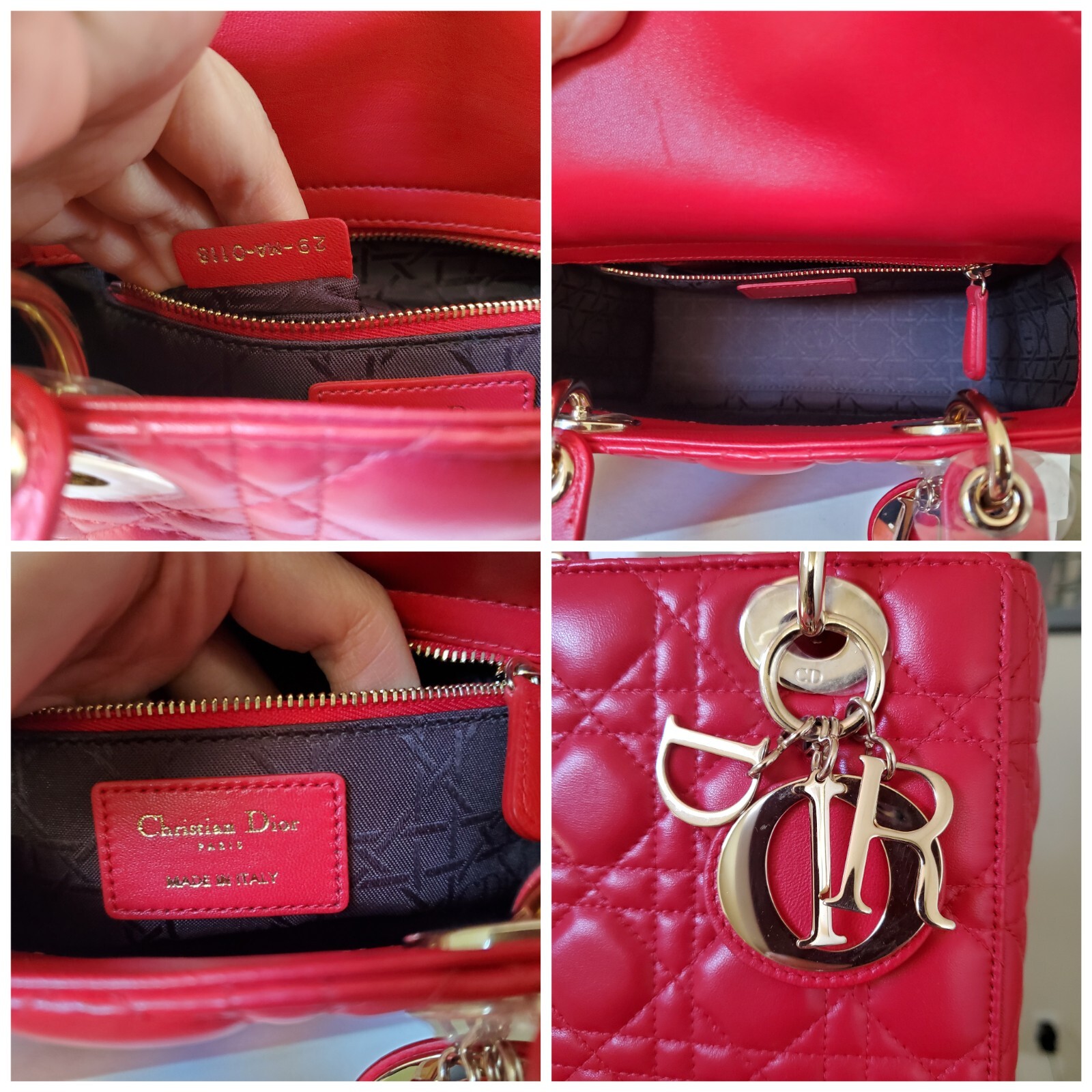 6000 Lady Dior My dior ABC Black calfskin gold hardware small bag