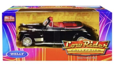 Welly 1941 Chevrolet Special Deluxe (Lowrider) schwarz Maßstab 1:24 Diecast Modell 