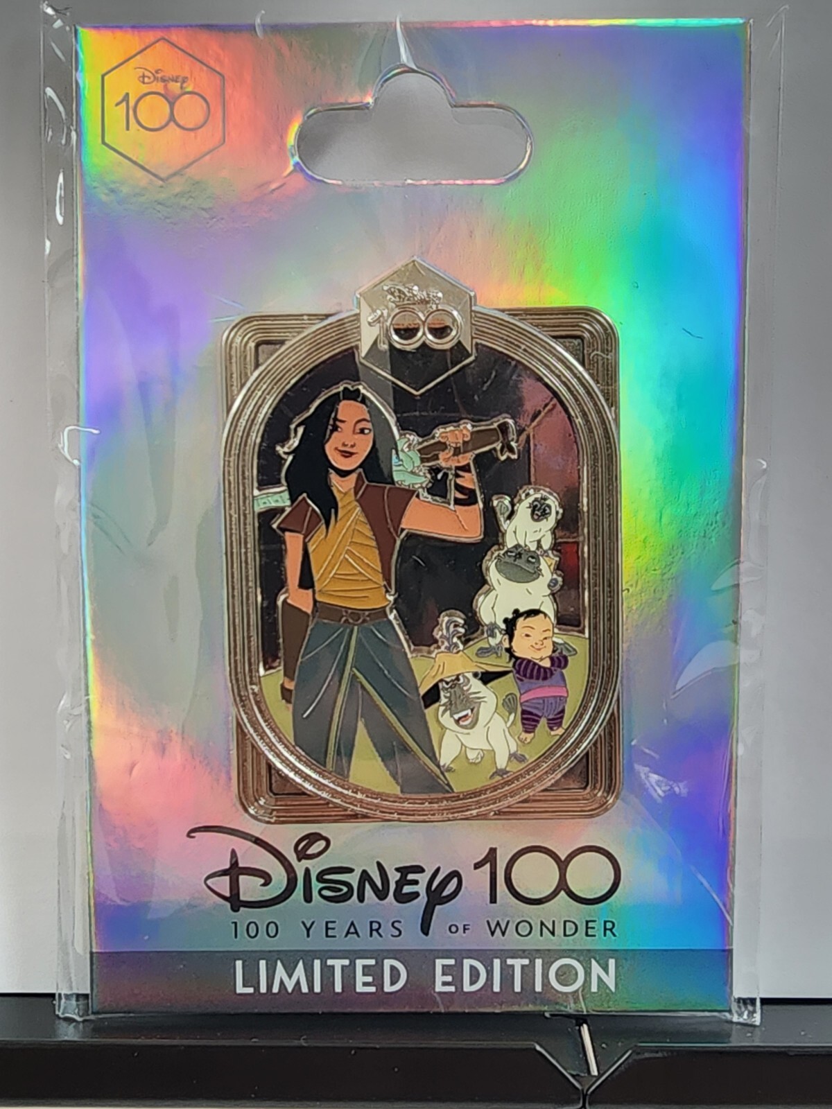 Raya Disney DEC Celebrating 100 Years Pin LE 400
