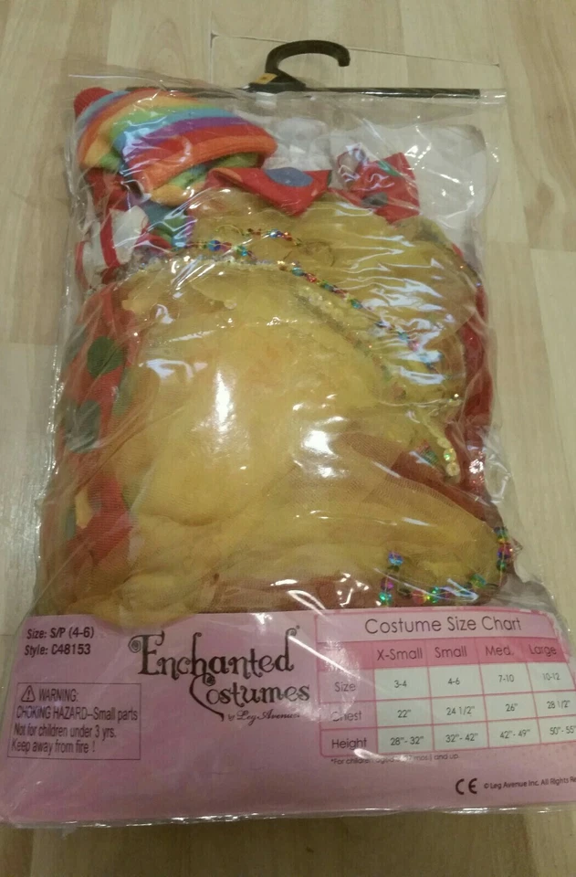 Leg Avenue Disfraces Encantados Circo Payaso Halloween Niño Disfraz Talla S 4-6 Foto 3 de 4