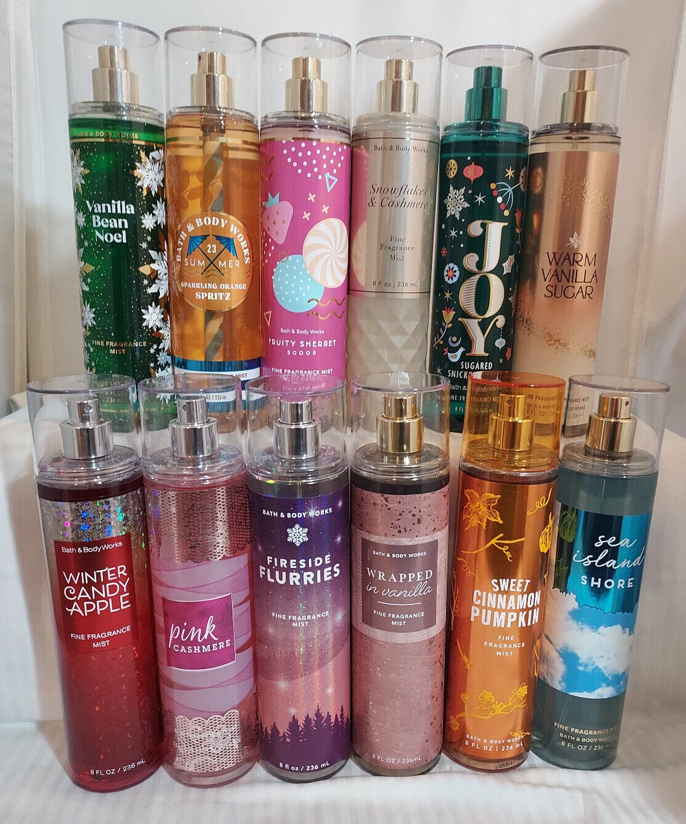 Bath & Body Works Fine Fragrance Body Mist 8oz - Choose Your Scent